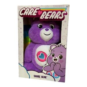 Care Bears 14" Cozy Share Bear Plush 2021 Stuffed Animal New In Box Toy Gift